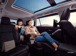 Toyota Innova Hycross rear seats  